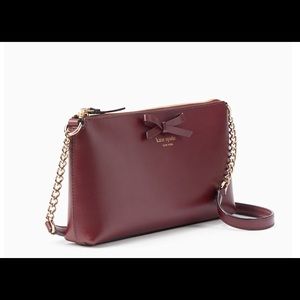 NWT Authentic Kate Spade Cross Body Leather Bag